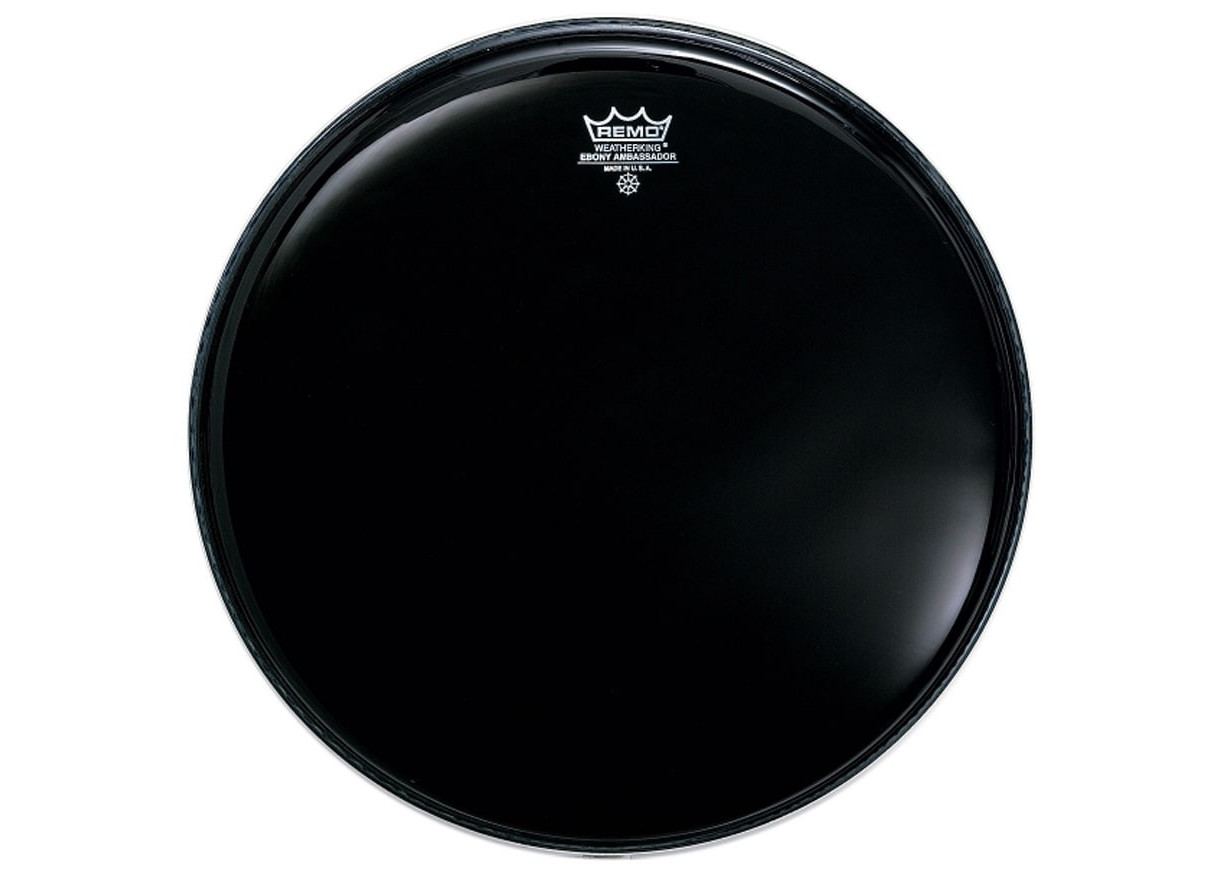 Remo Batter AMBASSADOR ® EBONY ® ES-0006-00 6" Diameter.